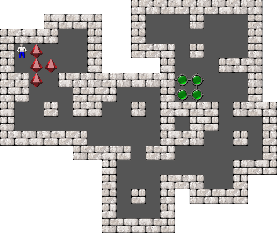 Sokoban Kevin B. Reilly Arranged level 155